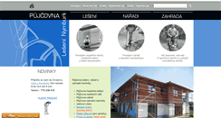Desktop Screenshot of leseni-nymburk.cz